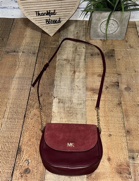 michael kors suede leather saddle bag uk|Michael Kors extra small crossbody.